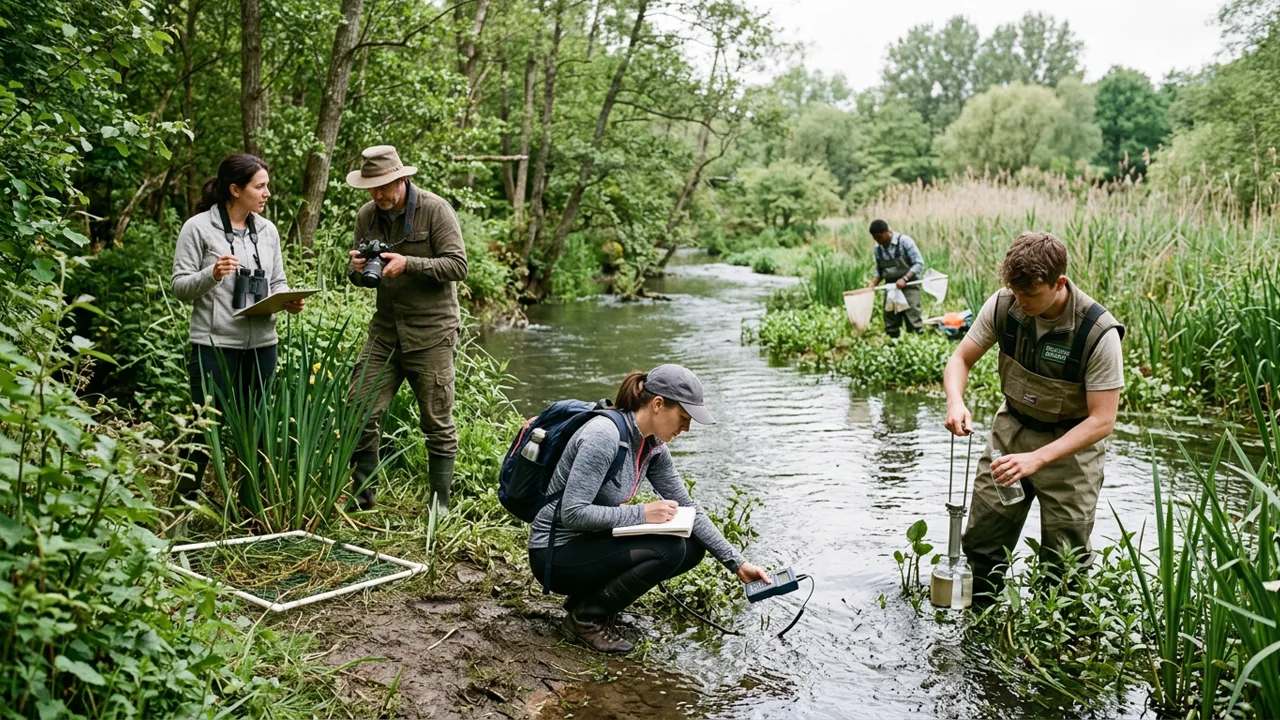 Relevés scientifiques et observations botaniques de terrain